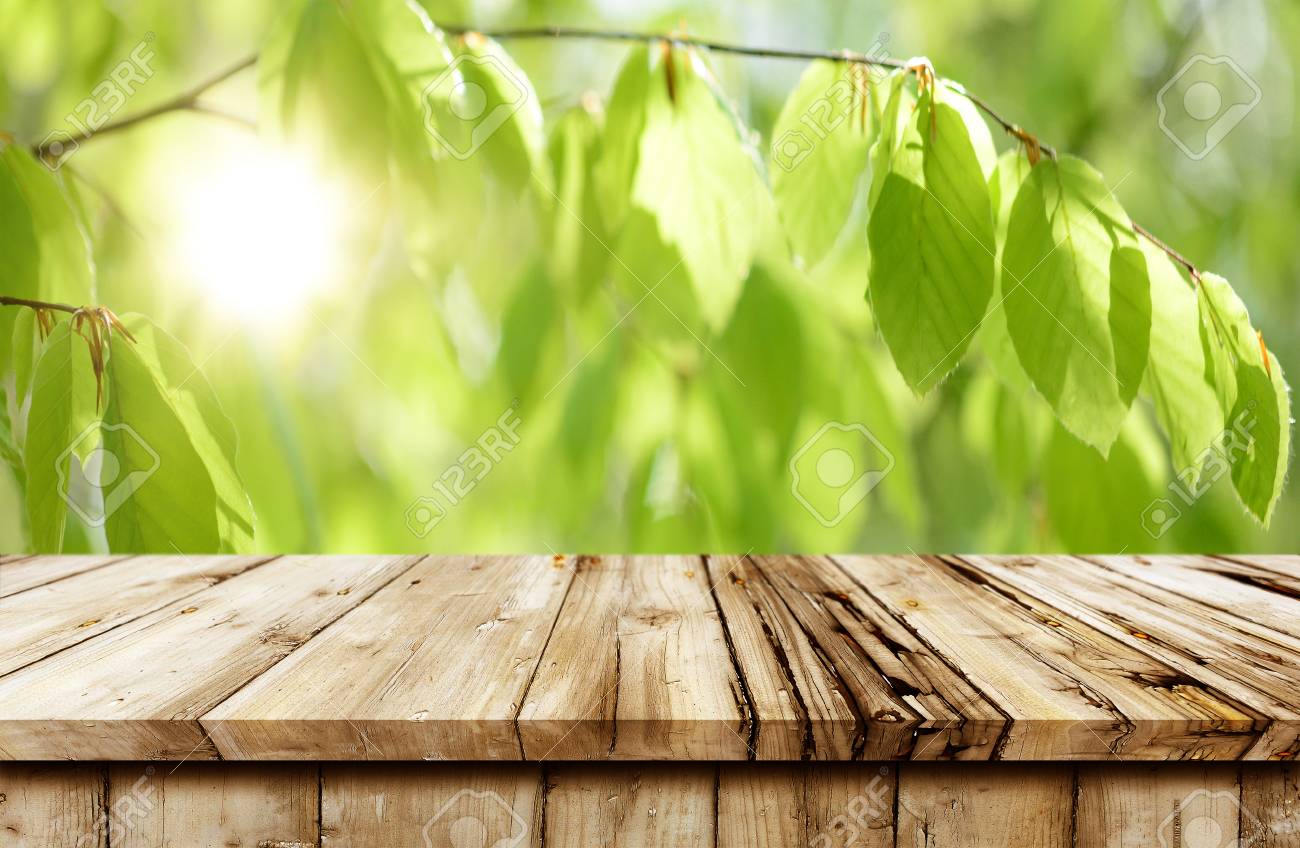 Empty Wooden Table Background Stock Photo Picture And Royalty Free Image Image