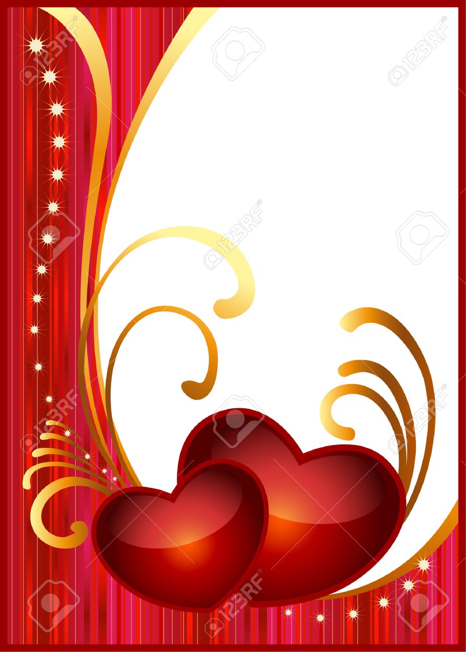 valentines card background