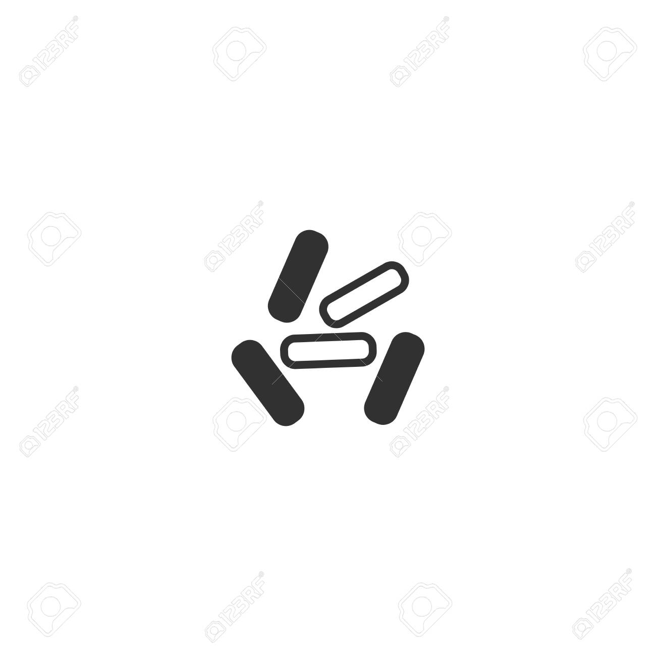 Bacteria, virus, germs icon. coronavirus. Science microbe icon. Stock Vector illustration isolated on white background. - 142033837 Bacteria, virus, germs icon. coronavirus. Science microbe icon. Stock Vector illustration isolated on white background. - 142033837