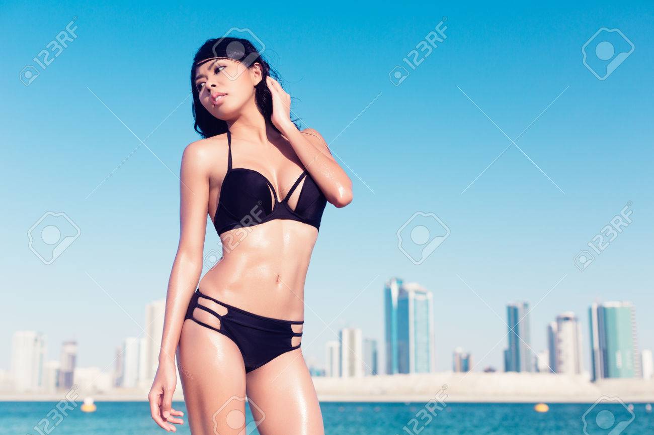 Sexy Tourist Girl In Dubai City Beach Stock Photo, Picture and Royalty Free  Image. Image 37779441.