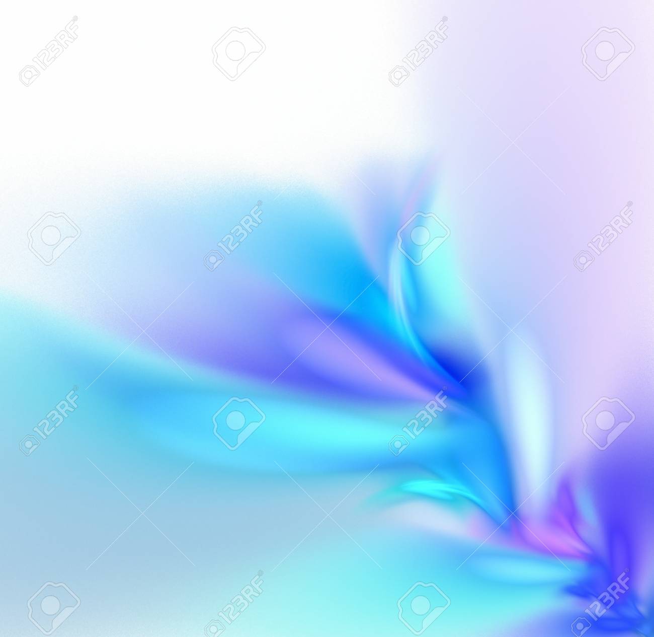 Weißer Abstrakter Hintergrund Mit Pastellregenbogen - Blau, Türkis ...