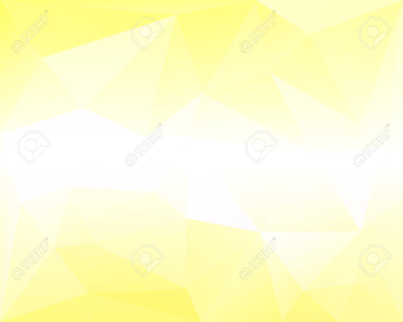 Yellow And White Polygonal Triangle Vector Background With Horizontal  Center Gradient, Light And Pale Color Texture, In Vector Royalty Free SVG,  Cliparts, Vectors, And Stock Illustration. Image 82994450.