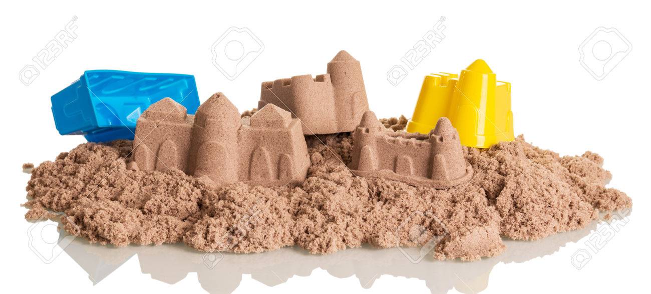 kinetic sand castle