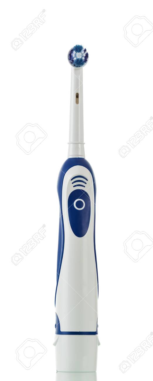 Modern electric toothbrush isolated on white background - 90137885 Modern electric toothbrush isolated on white background - 90137885