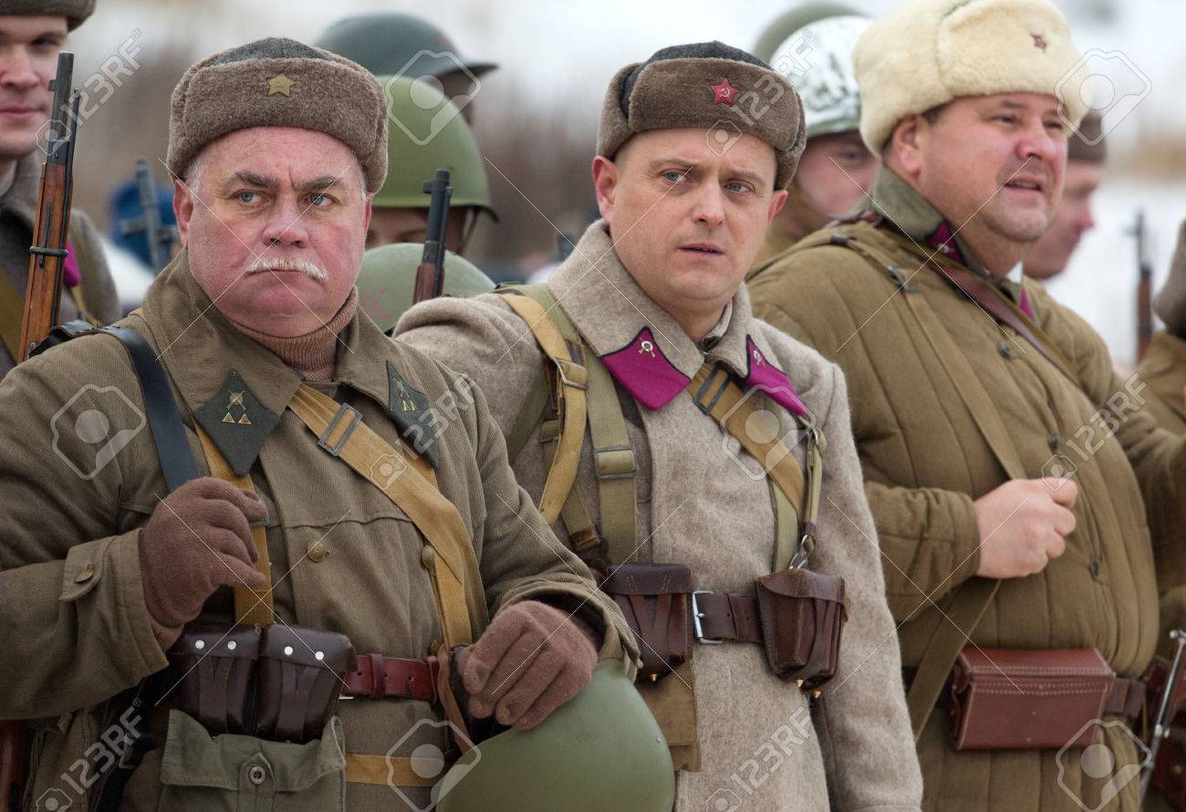 【ソ連軍】赤軍歩兵セット　ロシア軍 ソ連軍赤軍歩兵ロシア将校の制服