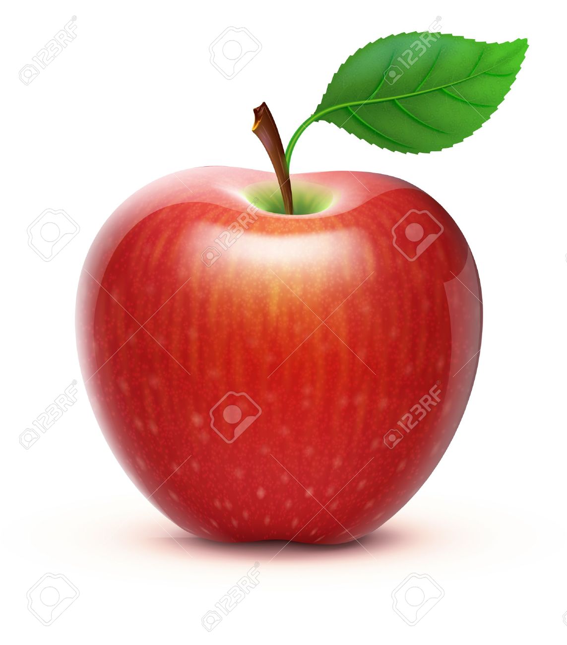 Illustration Of Detailed Big Shiny Red Apple Royalty Free Cliparts Vectors And Stock Illustration Image Illustration Of Detailed Big Shiny Red Apple Royalty Free Cliparts Vectors And Stock Illustration Image