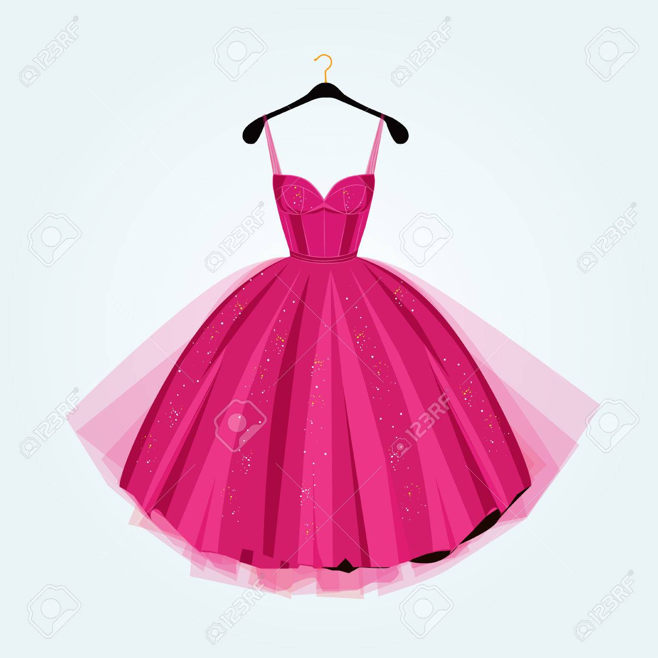pink party frocks
