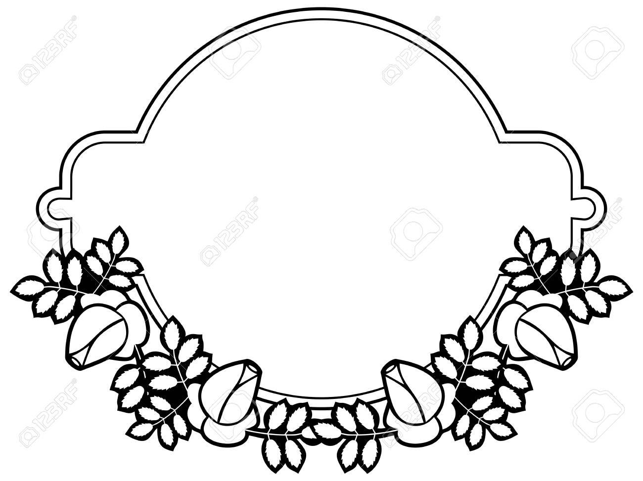 black and white silhouette