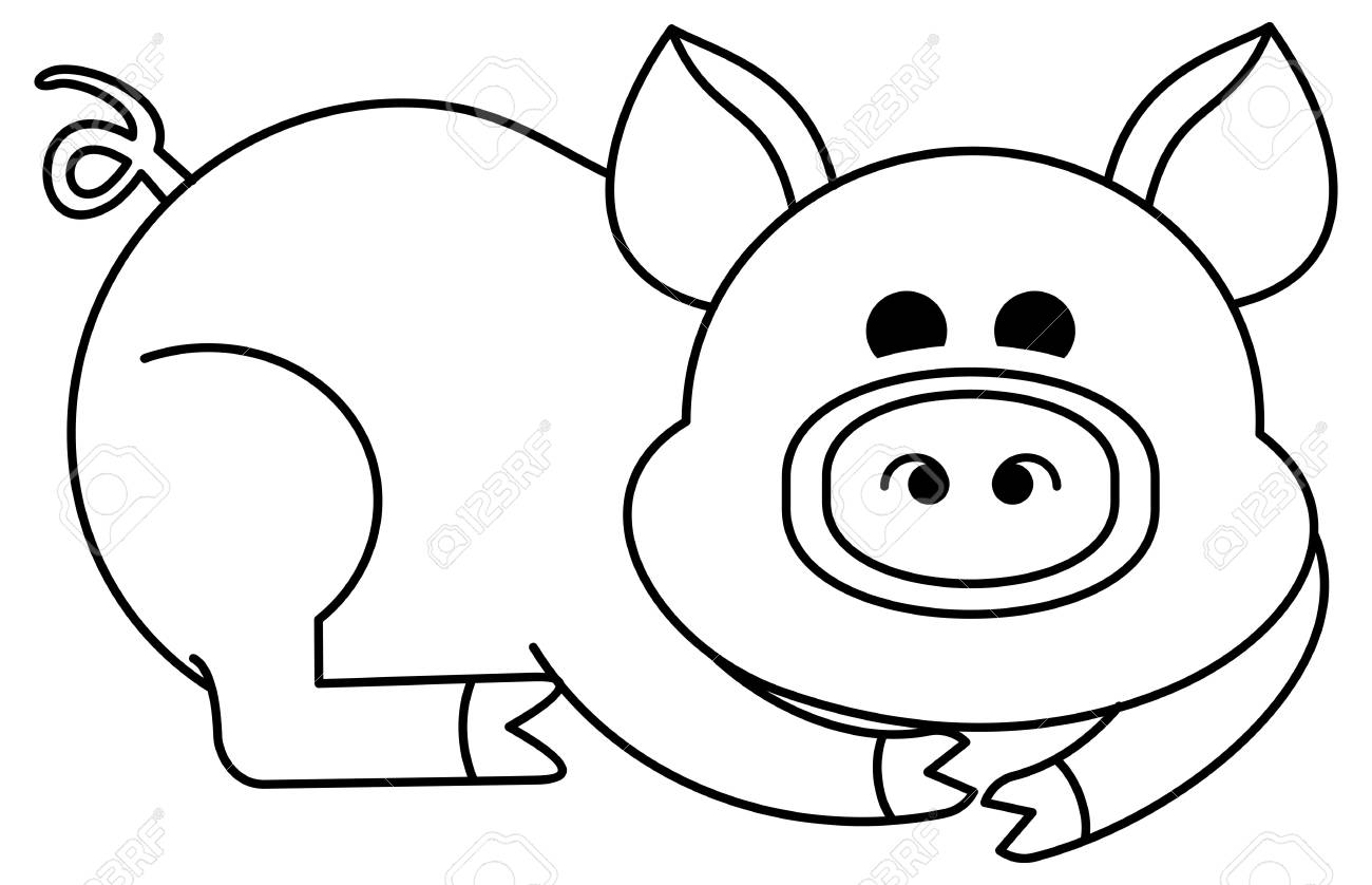 Funny Cartoon Pig Figure. Educational Activity For Children. Printable Coloring Page For Kids. Royalty Free SVG, Cliparts, Vectors, And Stock Illustration. Image 114699496. Funny Cartoon Pig Figure. Educational Activity For Children. Printable Coloring Page For Kids. Royalty Free SVG, Cliparts, Vectors, And Stock Illustration. Image 114699496.