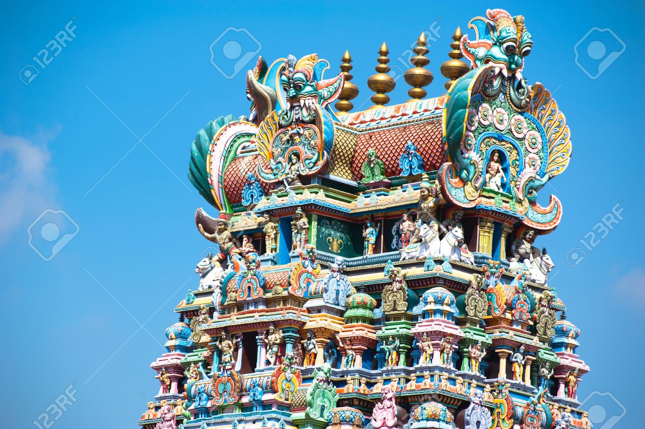 great south indian architecture meenakshi temple in madurai