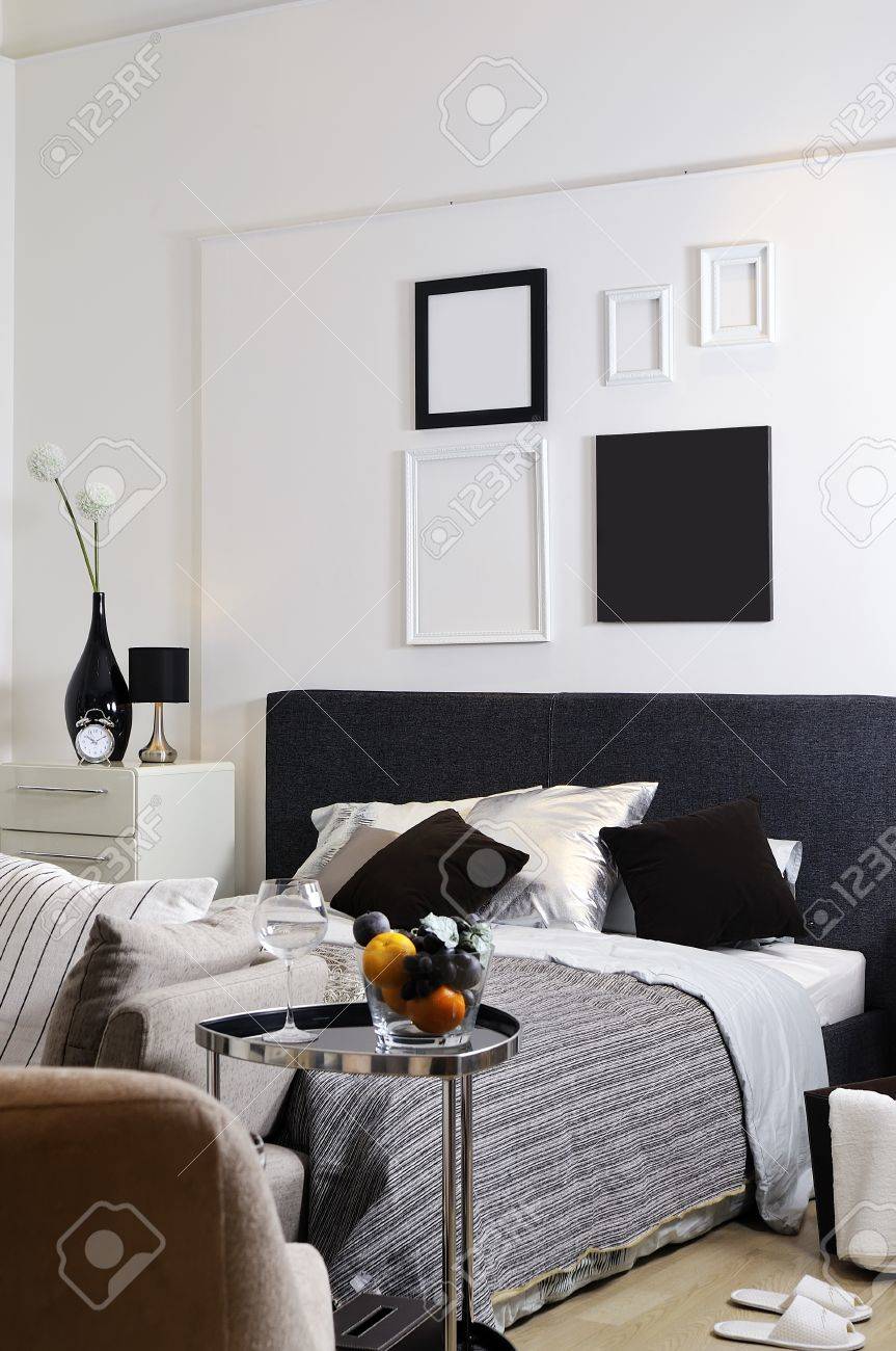 Bedrooms Are Decorated With White And Perfectly Simple