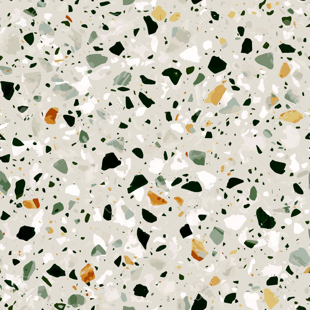 Terrazzo flooring vector seamless pattern. Classic italian type of floor in Venetian style - 99950253 Terrazzo flooring vector seamless pattern. Classic italian type of floor in Venetian style - 99950253