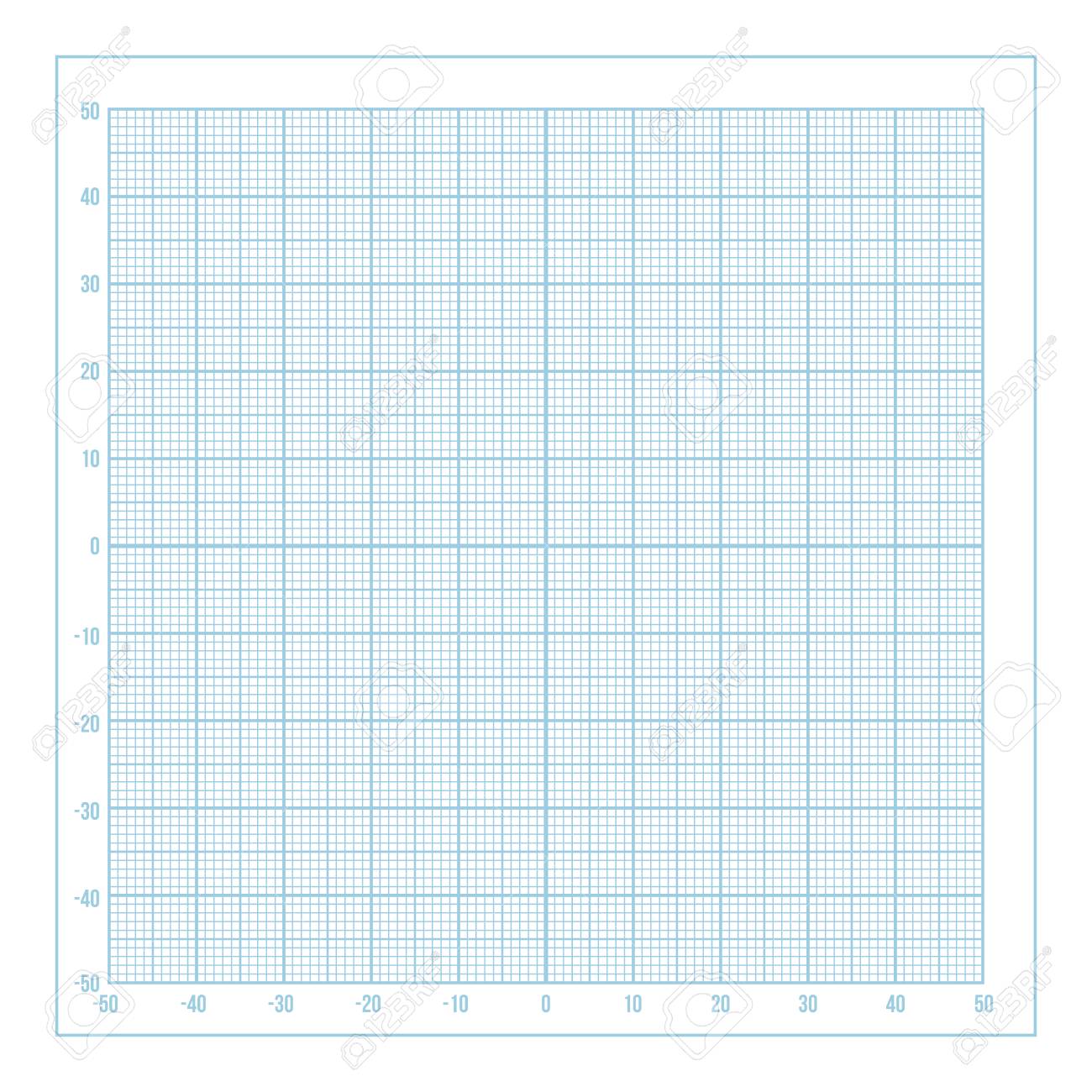 vector blue metric graph paper with coordinate axis 1mm grid accented every 10 millimeters royalty free svg cliparts vectors and stock illustration image 99996086