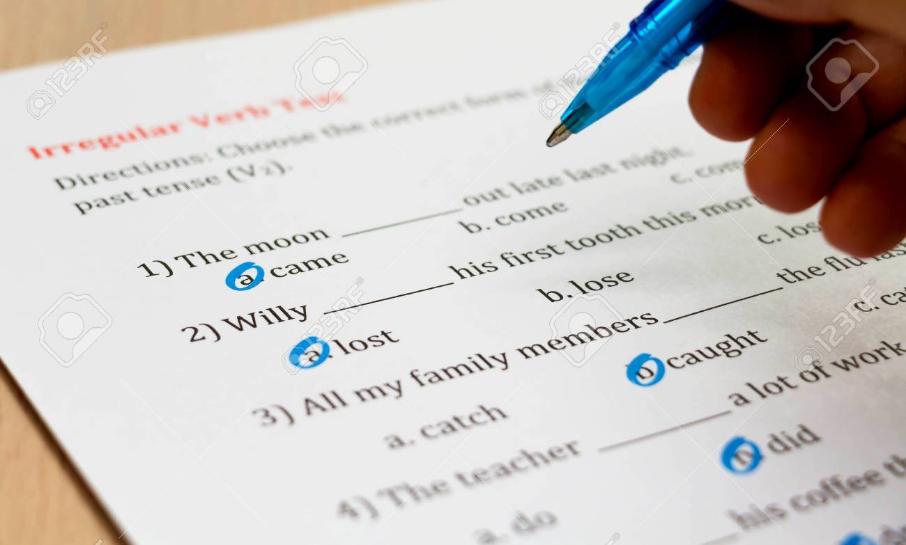 multiple choice exam