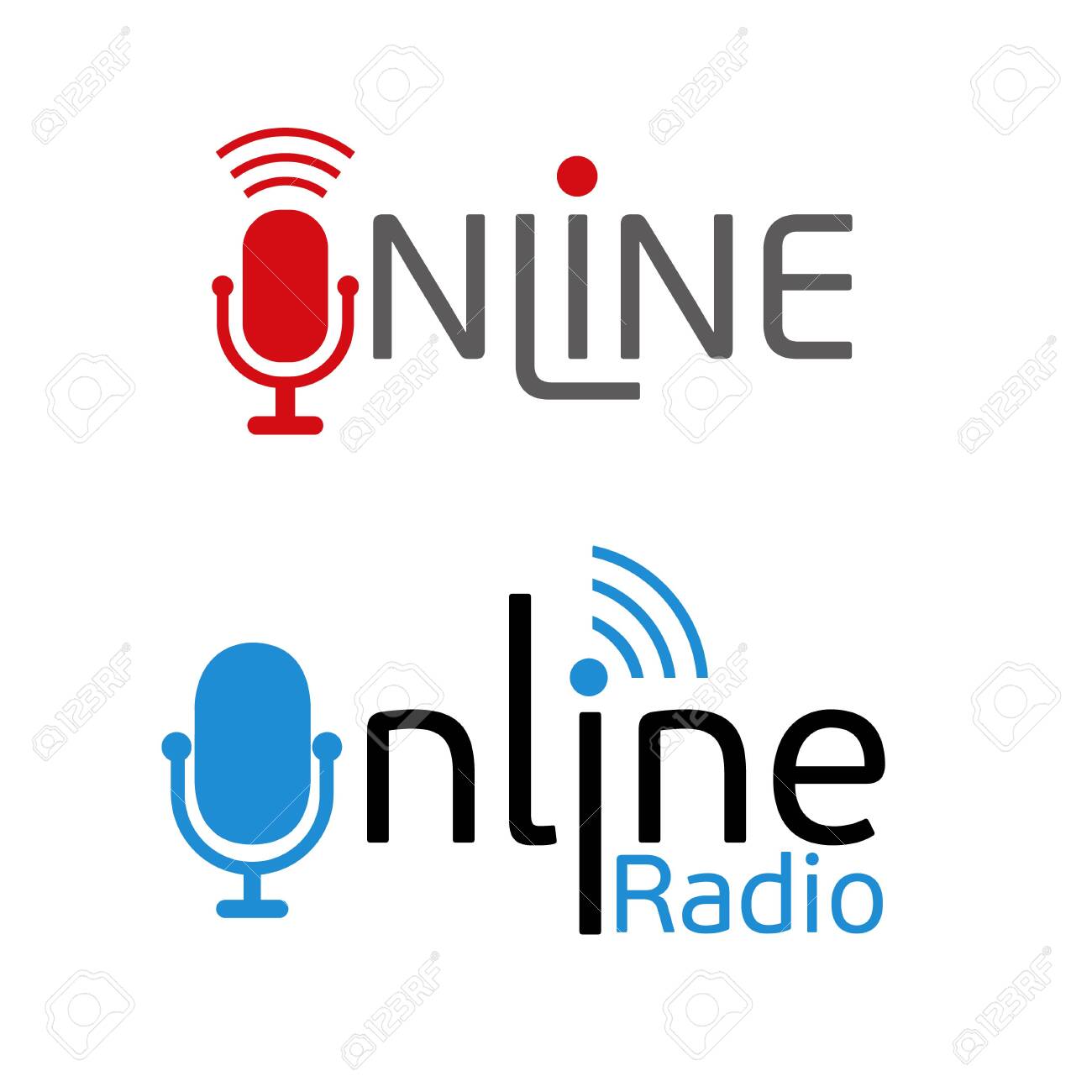 logotipos de radio por internet