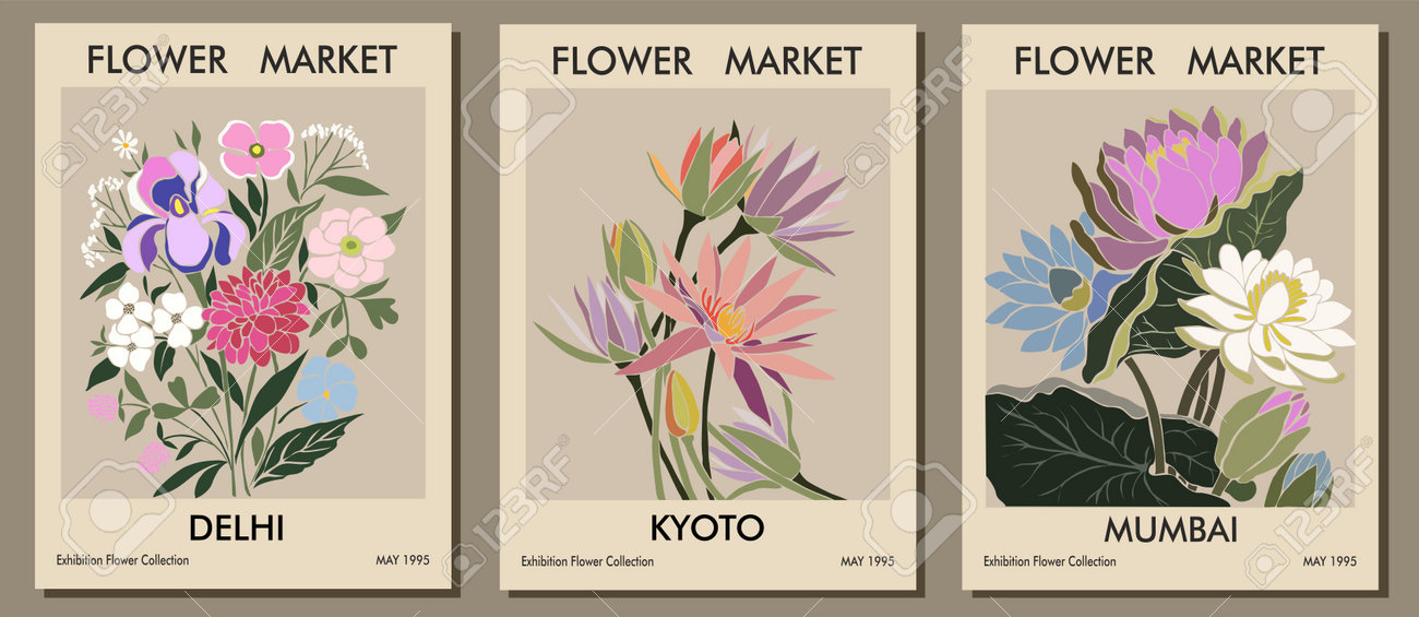 Zestaw abstrakcyjnych plakatów kwiatowych. modne fototapety botaniczne z motywem kwiatowym w duńskich pastelowych kolorach. nowoczesne naiwne, groovy funky dekoracje wnętrz, obrazy. ilustracja wektorowa - 191045559 Zestaw abstrakcyjnych plakatów kwiatowych. modne fototapety botaniczne z motywem kwiatowym w duńskich pastelowych kolorach. nowoczesne naiwne, groovy funky dekoracje wnętrz, obrazy. ilustracja wektorowa - 191045559