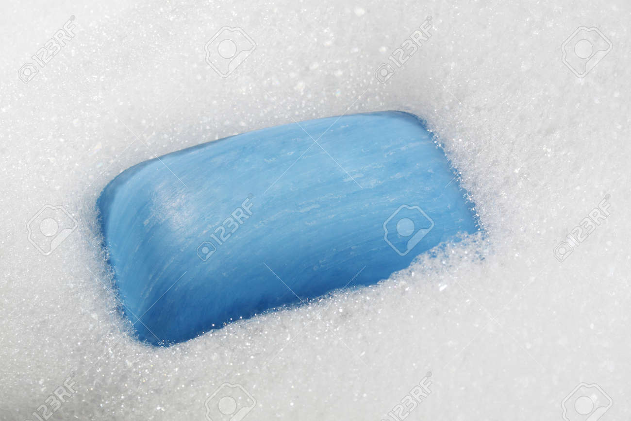 Blue on sale bar soap
