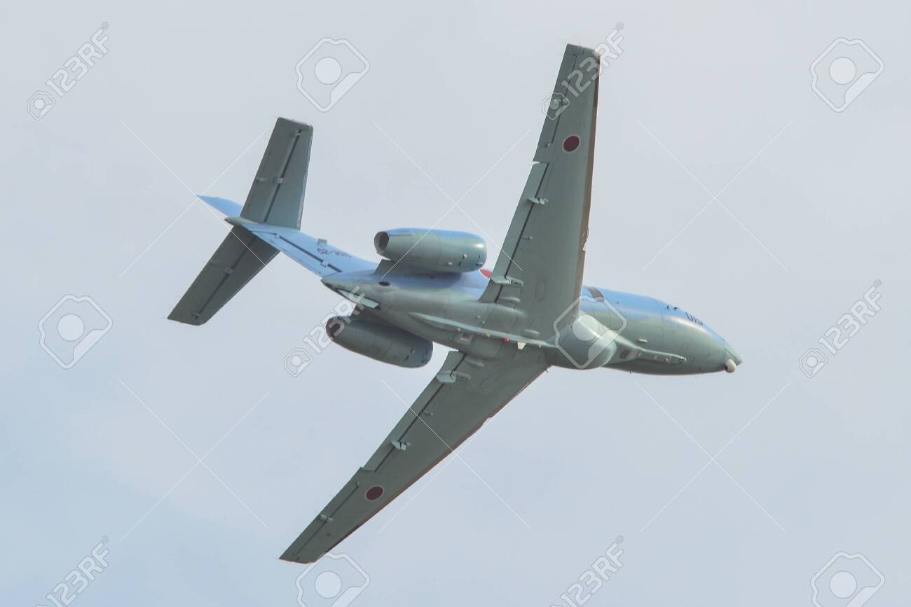 Saitama Japan Nov 3 19 Raytheon U 125a Of Air Self Defence Stock Photo Picture And Royalty Free Image Image