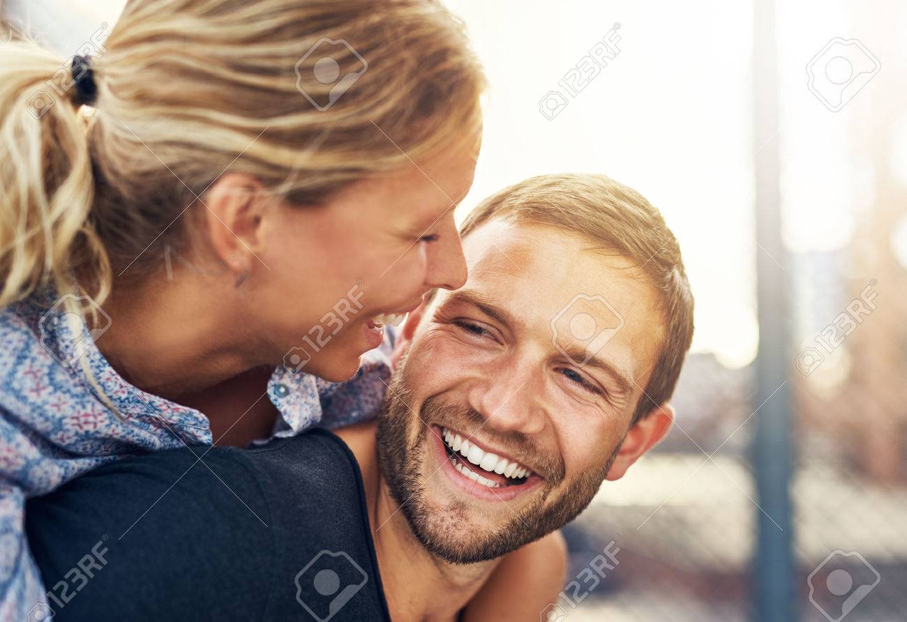 Closeup, Loving Couple, Blonde Woman and Beautiful Man - 52864107 Closeup, Loving Couple, Blonde Woman and Beautiful Man - 52864107