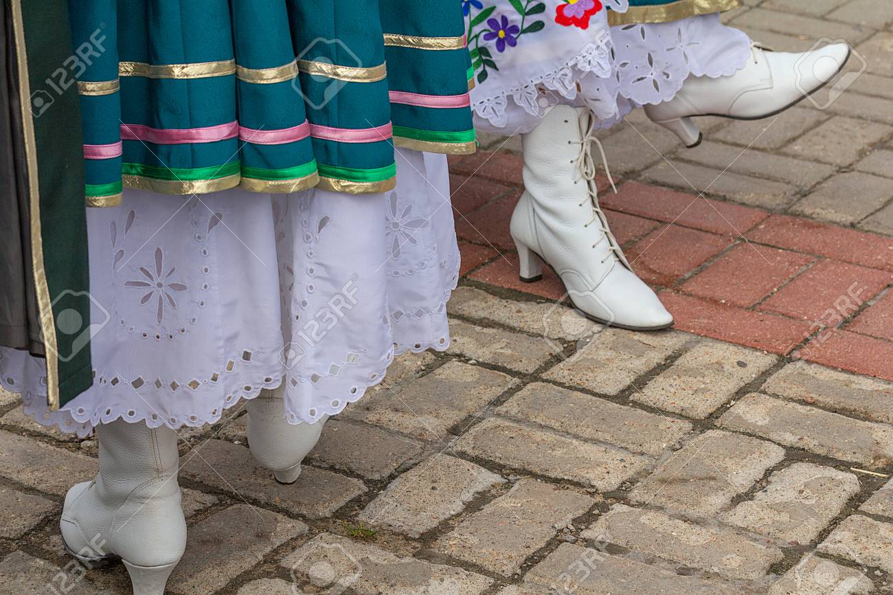women wearing white boots