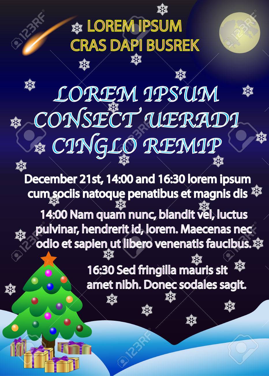 christmas event invitation
