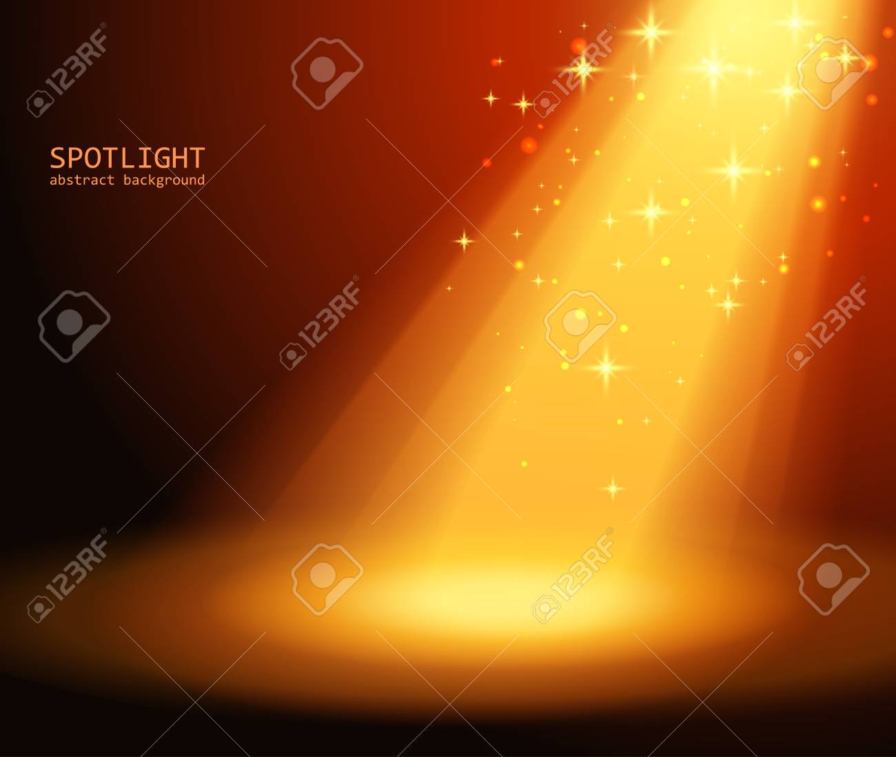 魔法の光の背景イラストのイラスト素材 ベクタ Image