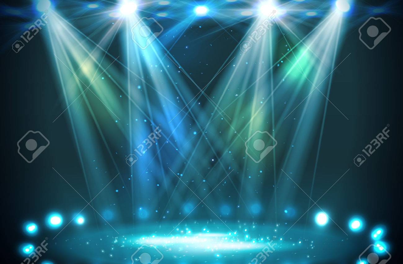 Etapa Focos Azul Ilustracion Vectorial Ilustraciones Vectoriales Clip Art Vectorizado Libre De Derechos Image