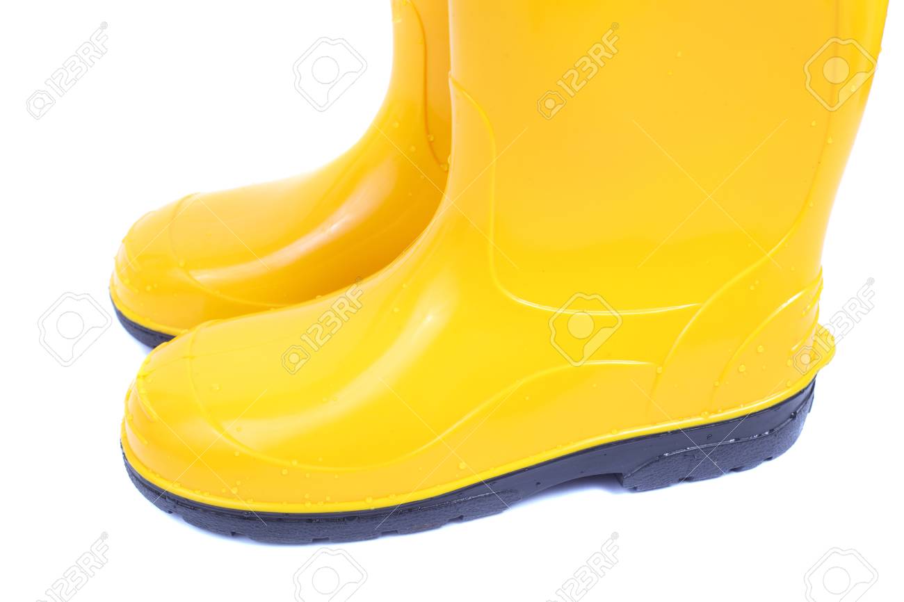 bright yellow shoes