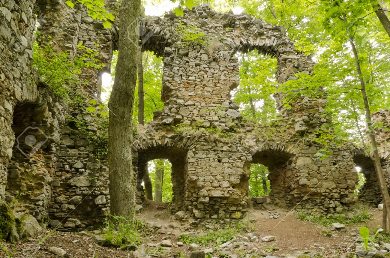 森の中の城の遺跡 の写真素材 画像素材 Image 森の中の城の遺跡 の写真素材 画像素材 Image