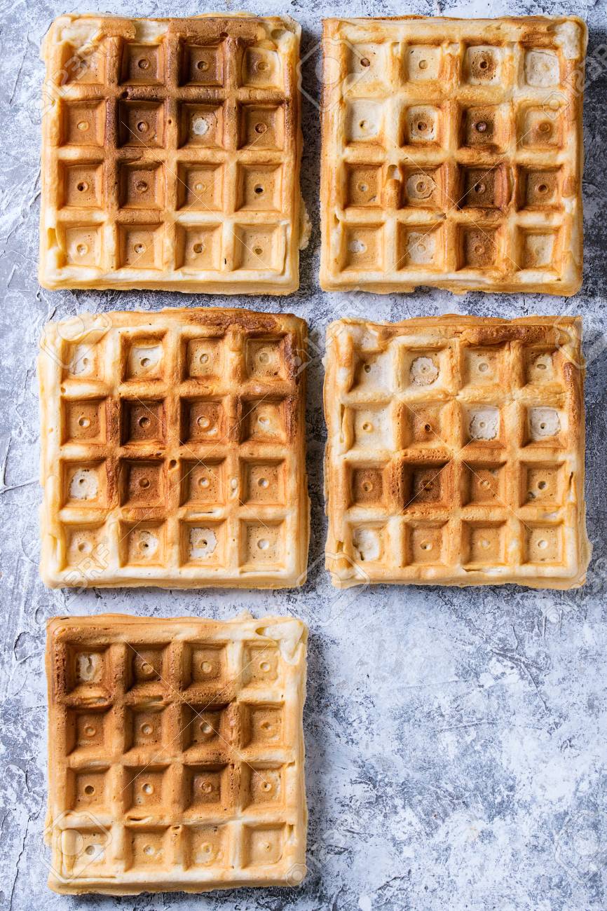square belgian waffle
