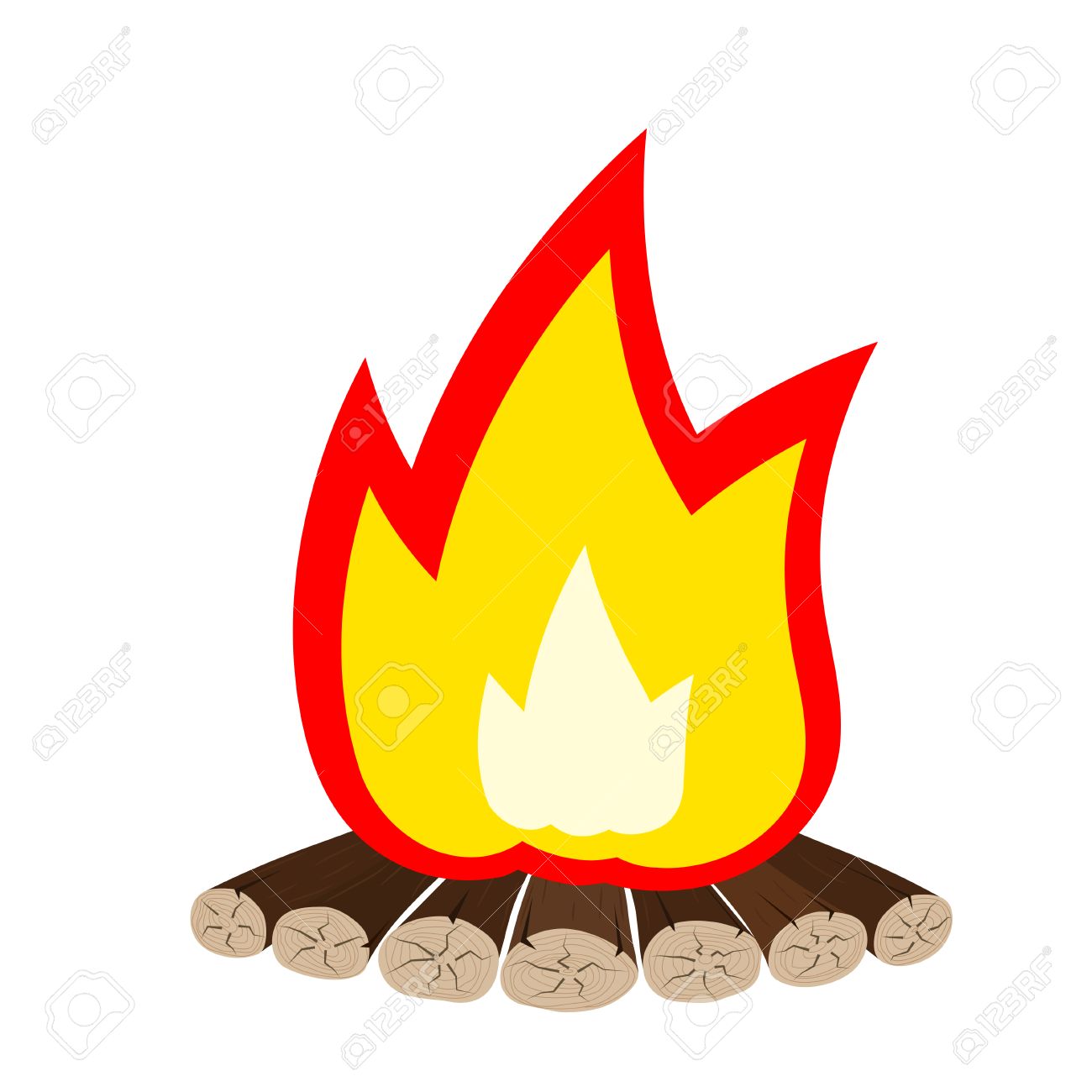Turista Emblema - El Fuego De Dibujos Animados No Es Blanco. Aislado Hoguera. Símbolo De Fuego Turístico. Signo De Camping Turístico. Llama De Color Troncos De Madera De Fuego. El Concepto De Turista Emblema - El Fuego De Dibujos Animados No Es Blanco. Aislado Hoguera. Símbolo De Fuego Turístico. Signo De Camping Turístico. Llama De Color Troncos De Madera De Fuego. El Concepto De