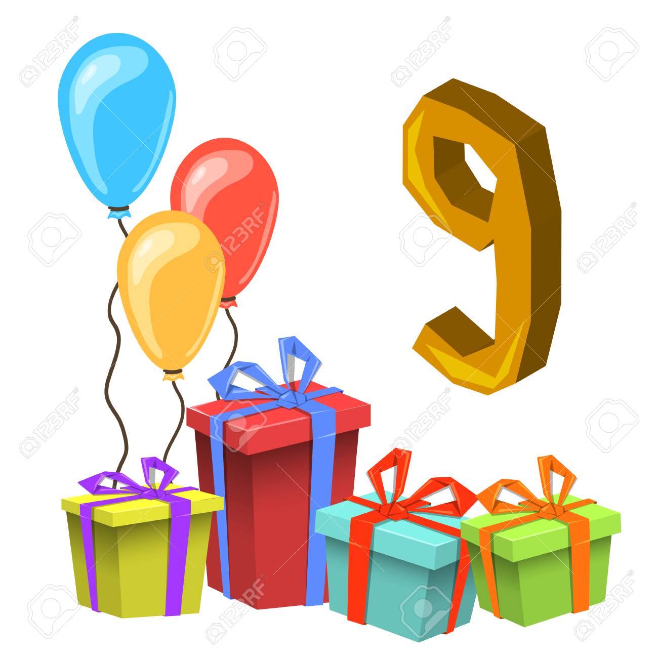 birthday anniversary numbers birthday party invitation card