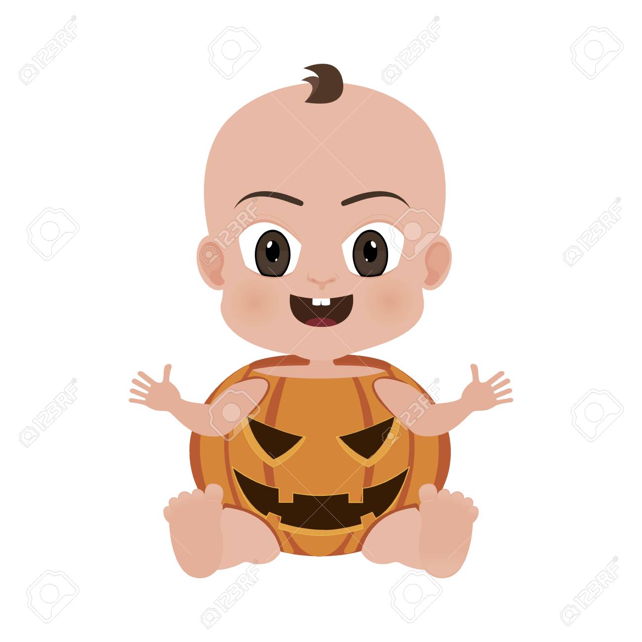 cute baby pumpkin costume