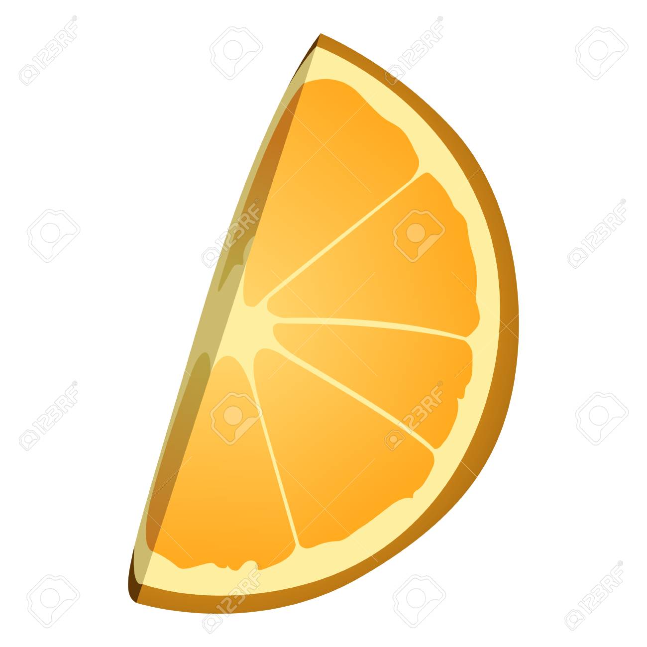 Isolated Cut Orange On A White Background Vector Illustration Royalty Free Cliparts Vectors And Stock Illustration Image Isolated Cut Orange On A White Background Vector Illustration Royalty Free Cliparts Vectors And Stock Illustration Image