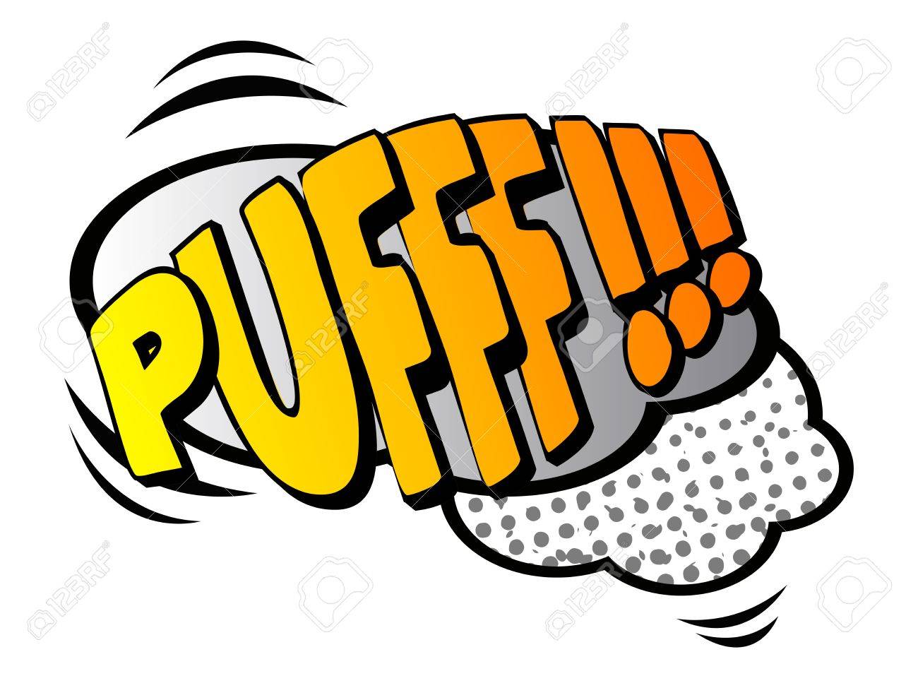 白の背景 ベクトル図に漫画擬音語分離のイラスト素材 ベクタ Image