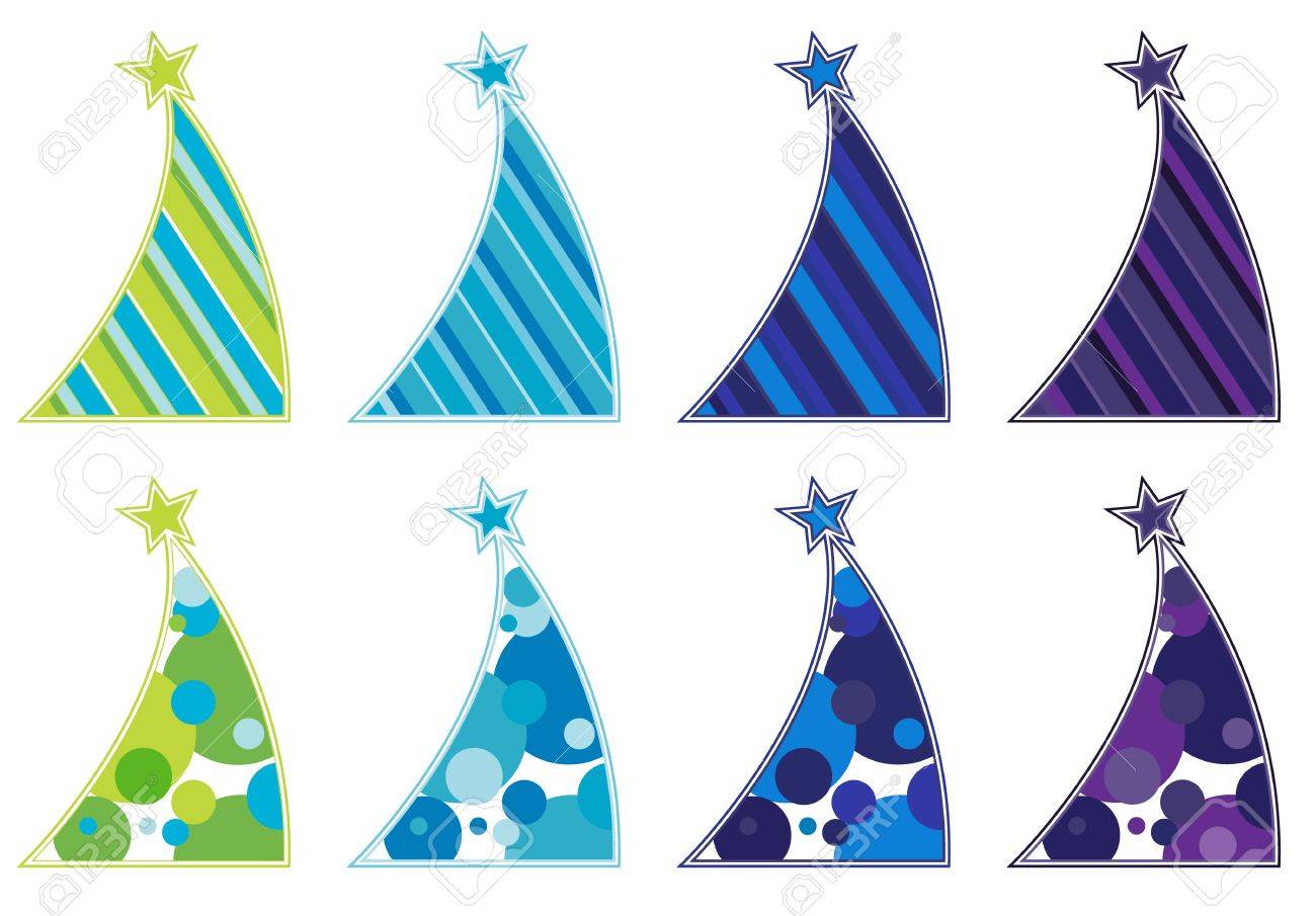 Contemporary Christmas Tree contemporary christmas tree collection royalty free cliparts Contemporary Christmas Tree contemporary christmas tree collection royalty free cliparts