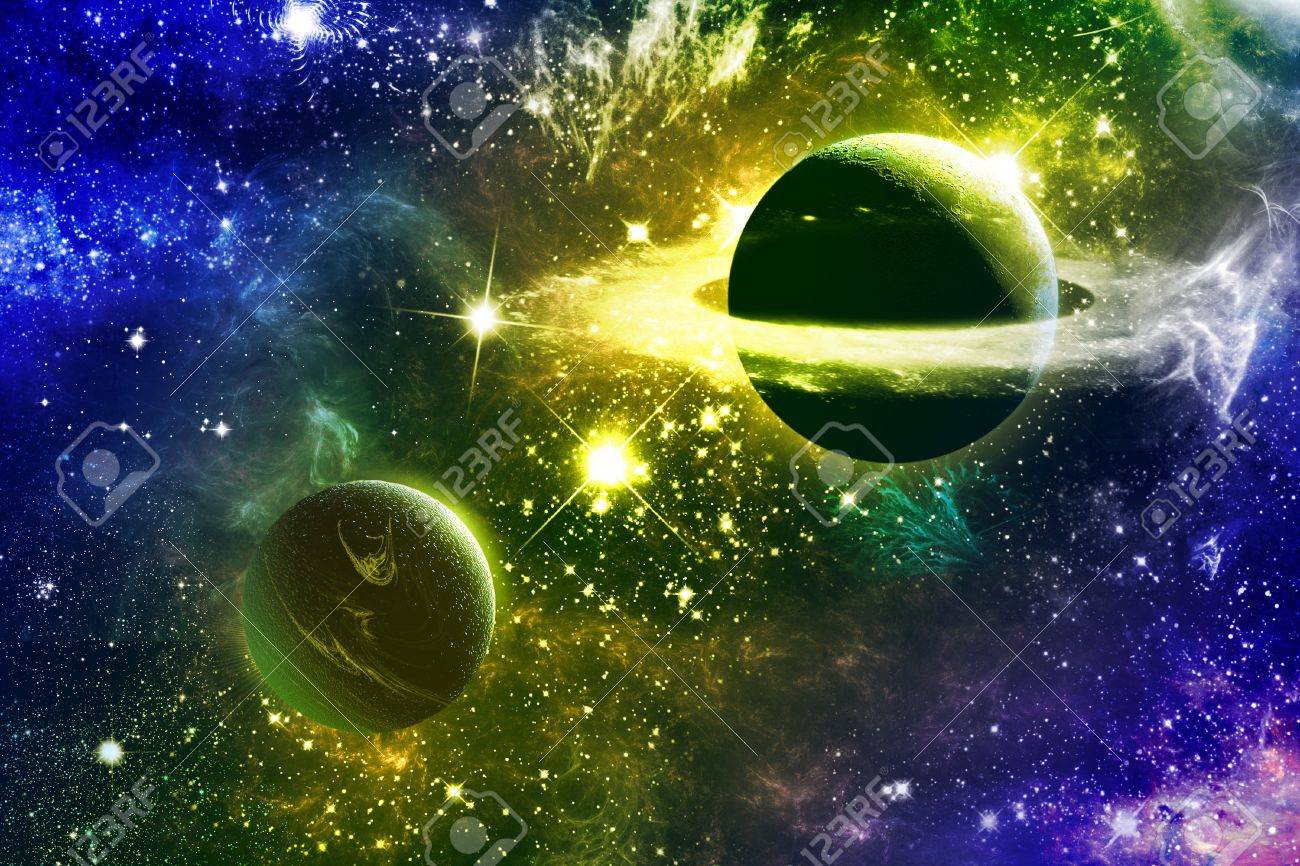 宇宙銀河星雲星や惑星 の写真素材 画像素材 Image