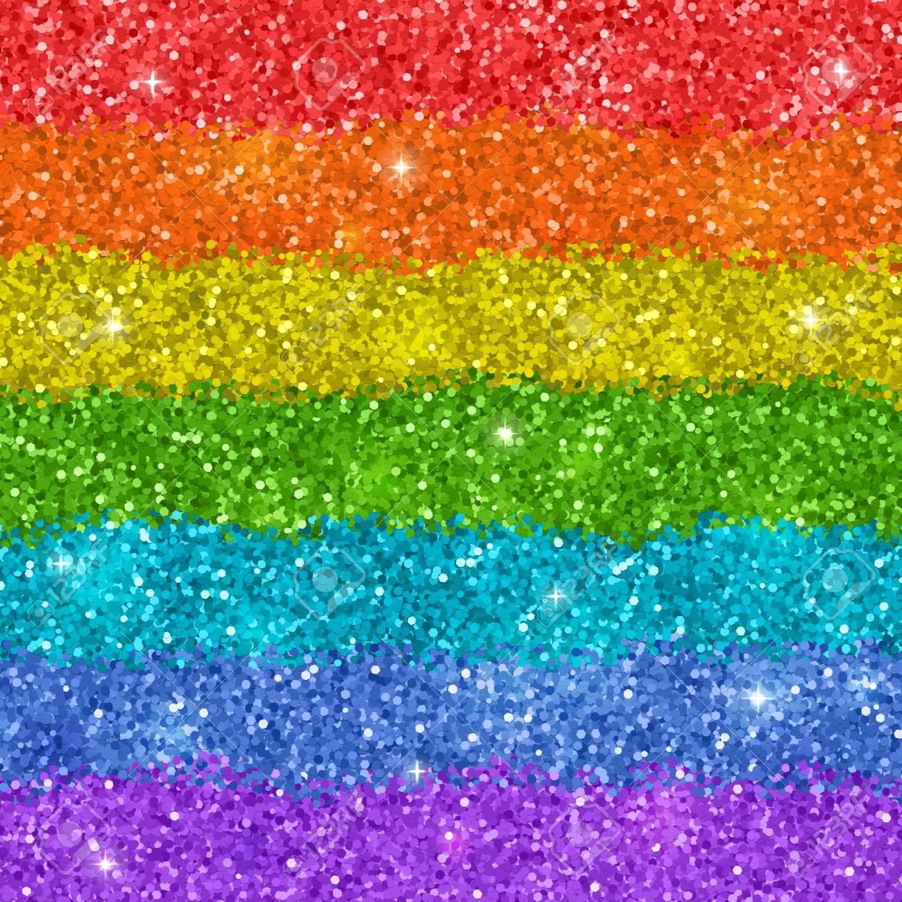 rainbow background with shiny glitter texture vector royalty free