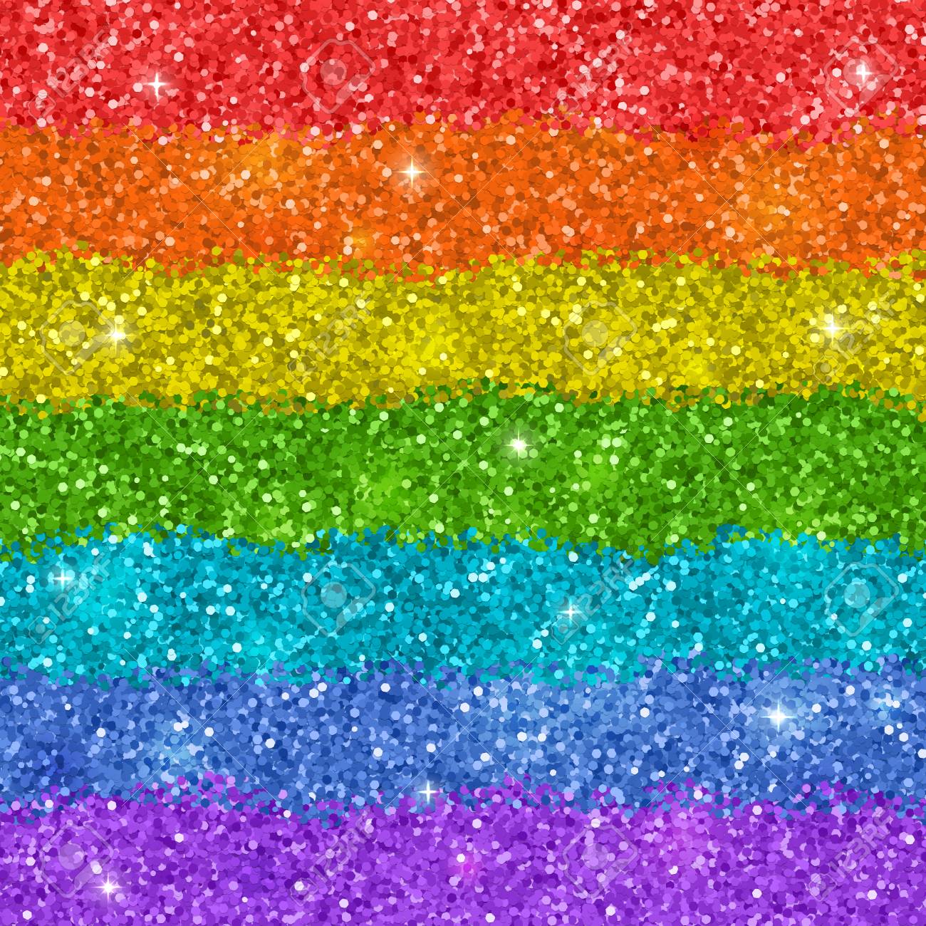 Rainbow Glitter Background Royalty-Free Stock Photo, Glitter