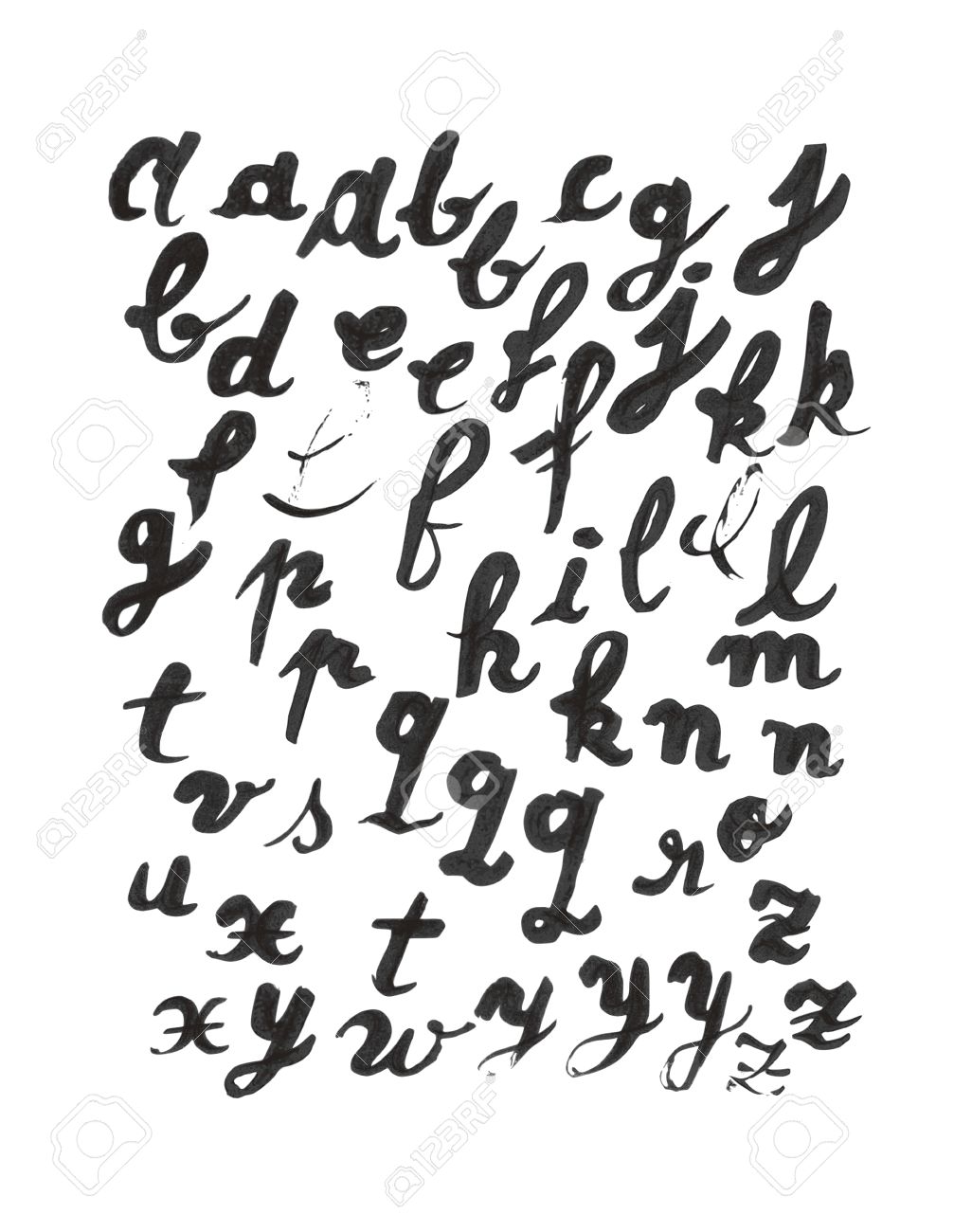 Lowcase 手書き文字を設定します 各文字が別々 にまとめられますが 英語のアルファベットのすべての文字 があります デザイン要素は 墨とカリグラフィ用のペンで作成されました のイラスト素材 ベクタ Image Lowcase 手書き文字を設定します 各文字が別々 にまとめられますが 英語のアルファベットのすべての文字 があります デザイン要素は 墨とカリグラフィ用のペンで作成されました のイラスト素材 ベクタ Image