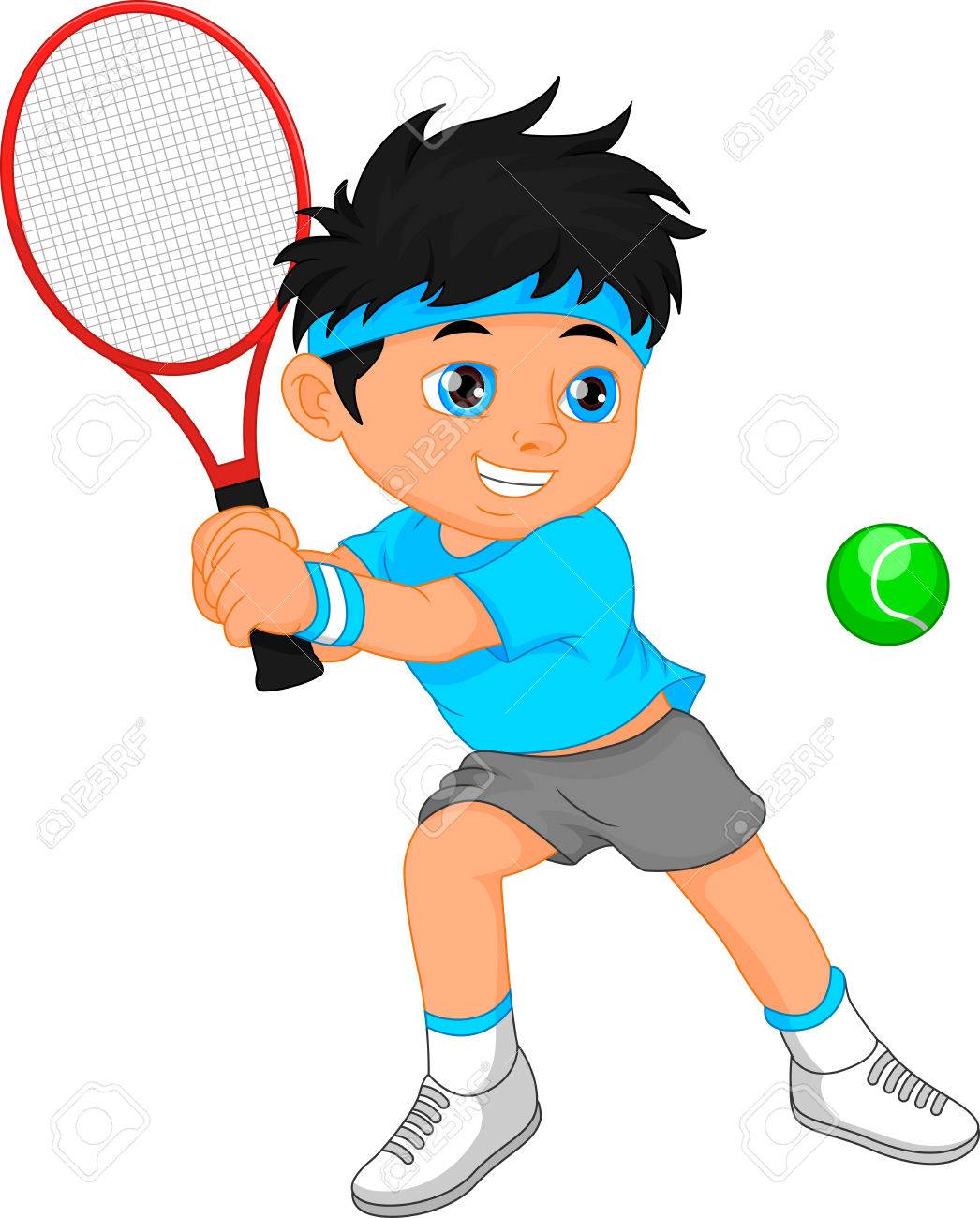Image result for cartoon tennis