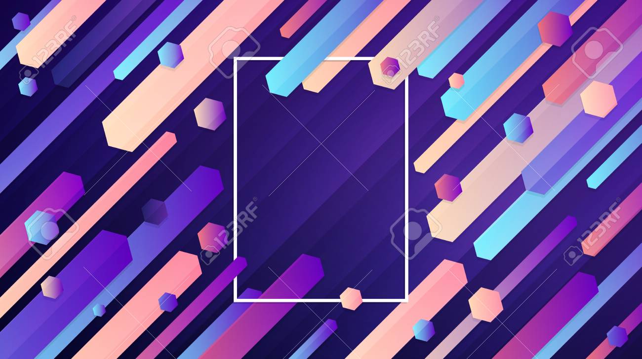 modern abstract geometric background