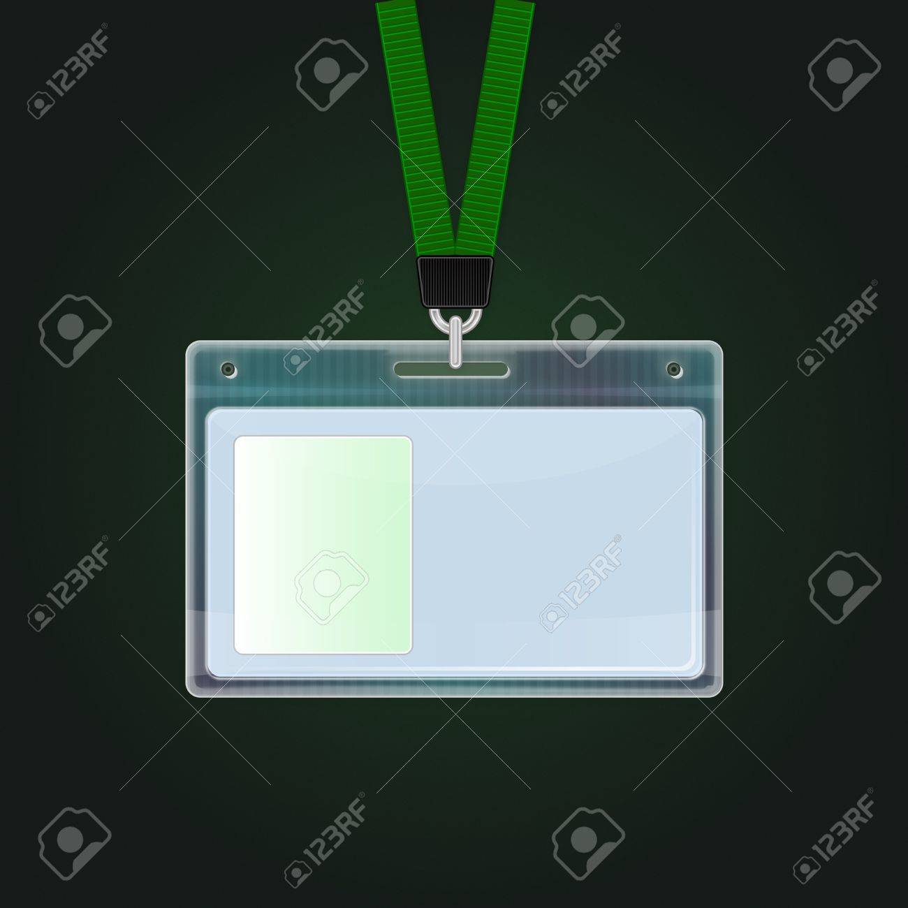 plastic id badge identification card icon identification cards