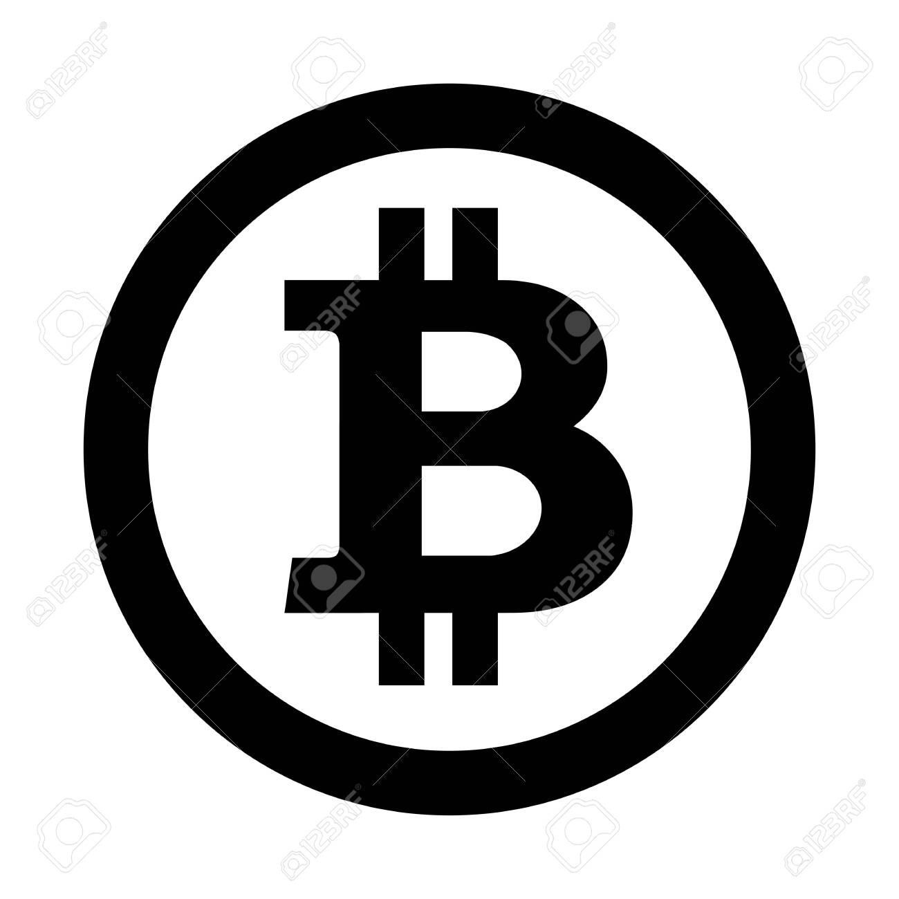 ビットコインのマーク。の写真素材・画像素材 Image 131789122