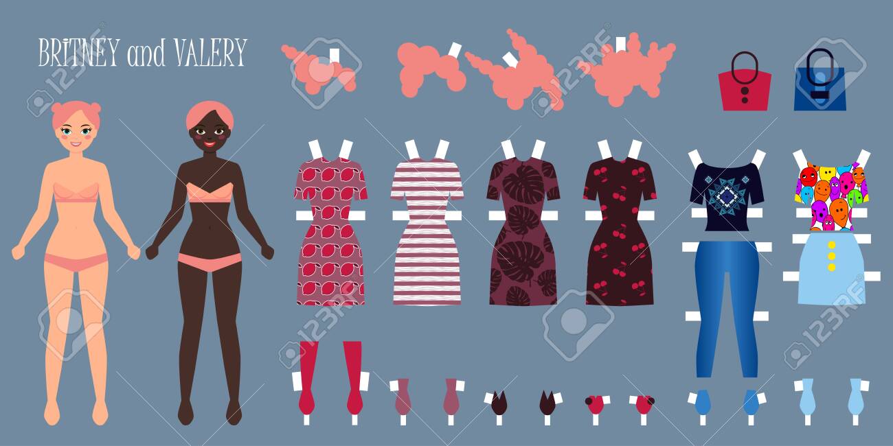 Ropa Imagenes De MuÃ±ecas De Papel Videos Para Hacer Ropa Para MuÃ