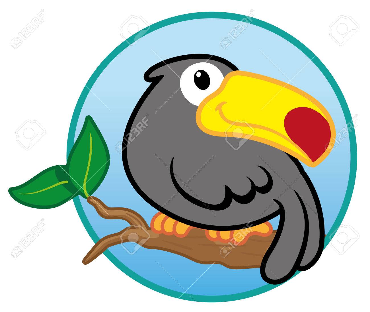 ブラジル オオハシ野生動物の鳥のイラスト のイラスト素材 ベクタ Image