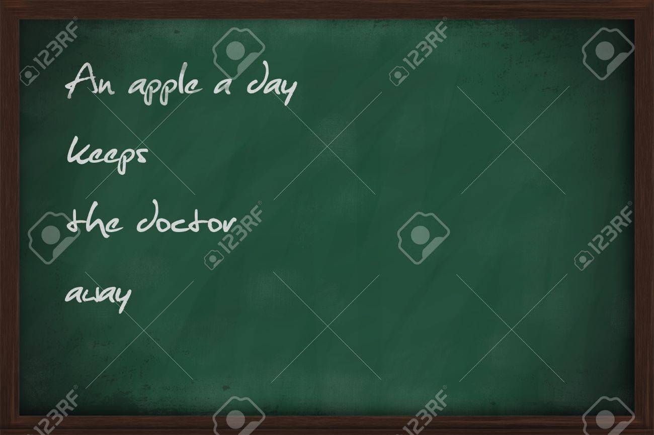 an apple a day