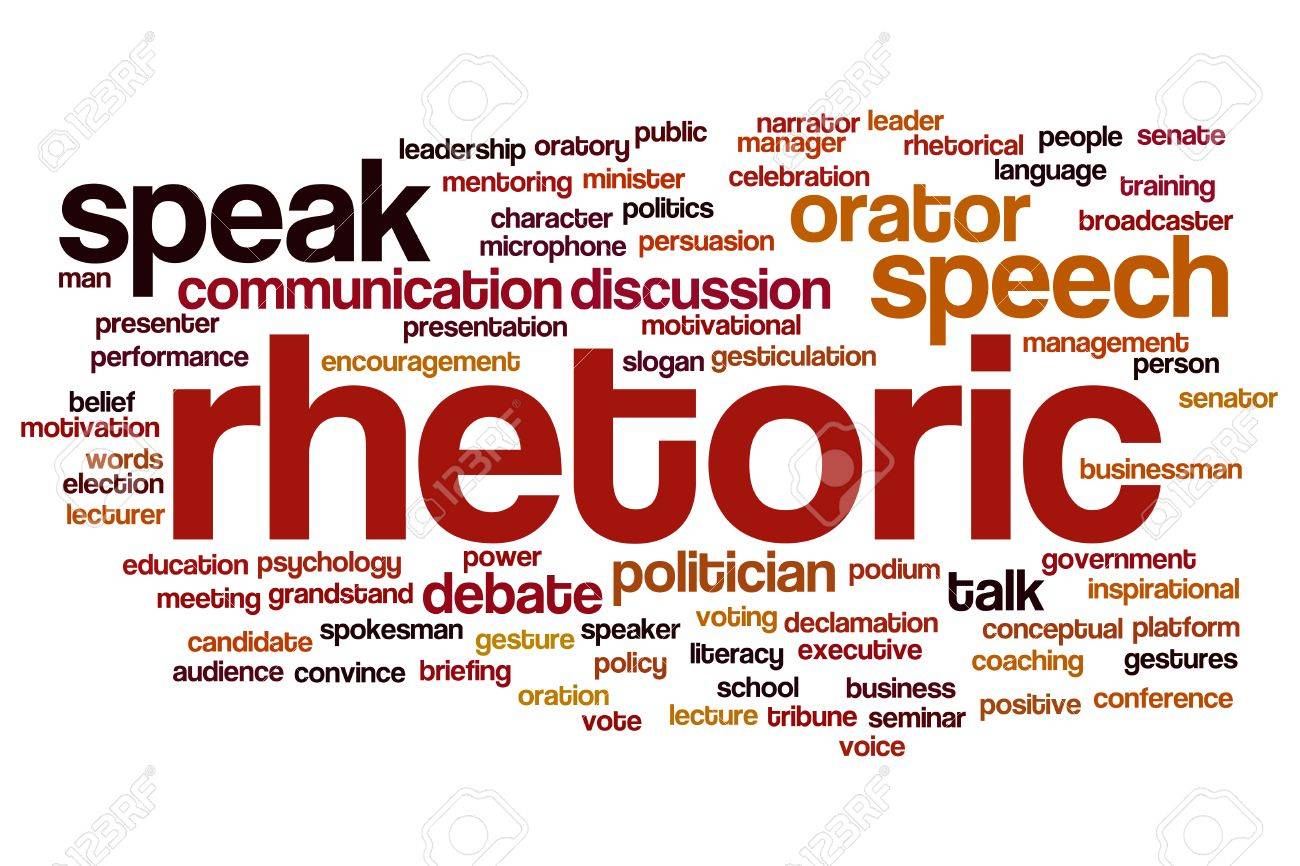 rhetoric word cloud concept stock photo picture and royalty free rhetoric