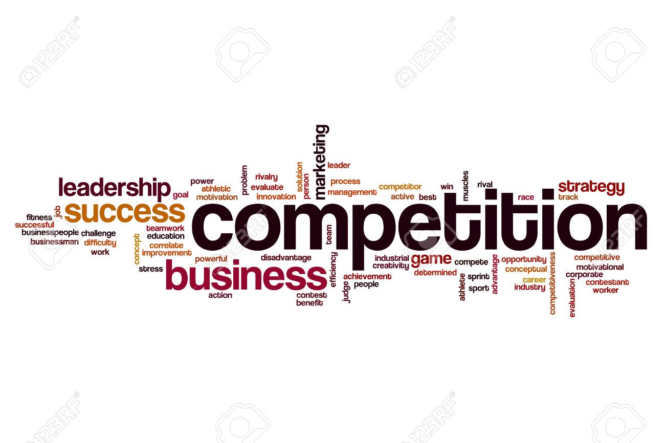 competition word cloud stock photo picture and royalty free image competitive word