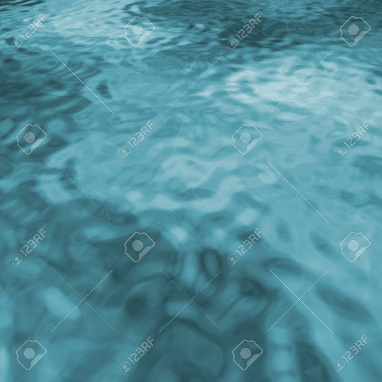 浅い池で波打つ水 の写真素材 画像素材 Image